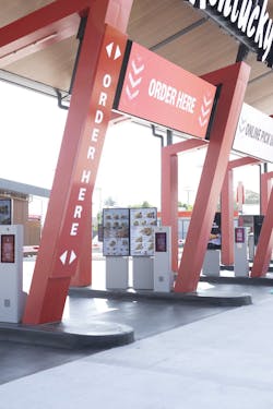 KFC drive-thru only lanes KFC drive-thru only lanes