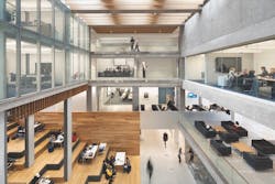 Inside the University of Chicago Harris School at the Keller Center Inside the University of Chicago Harris School at the Keller Center