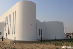 Dubai municipality building after 3D printing completes Dubai municipality building after 3D printing completes