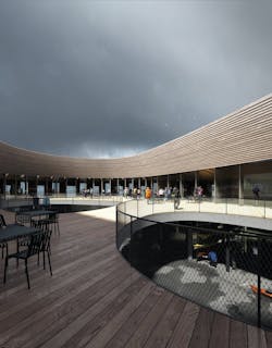 Lanternen raised terrace Lanternen raised terrace