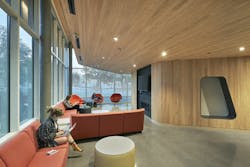 Adohi Hall student gathering space Adohi Hall student gathering space