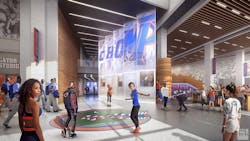 Heavener Center interior Heavener Center interior