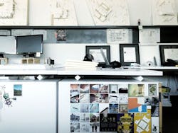 Architects Desk Benching System And Magnets 02 Architects Desk Benching System And Magnets 02