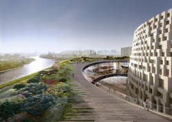 Grand Canal Green roof Grand Canal Green roof