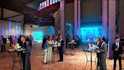 St Louis Aquarium gathering space St Louis Aquarium gathering space