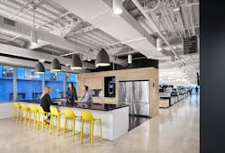 CareerBuild HQ upstairs kitchenette CareerBuild HQ upstairs kitchenette