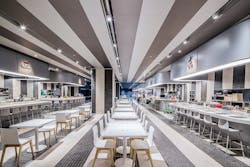 Galleria dining area Galleria dining area