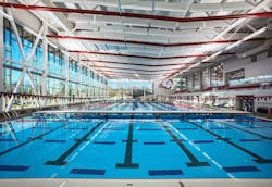 Human Performance Center pool room Human Performance Center pool room