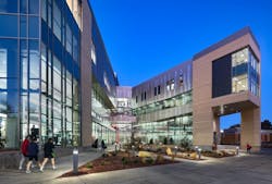 Human Performance Center from East Human Performance Center from East