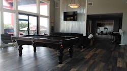 common area in former Days Inn common area in former Days Inn