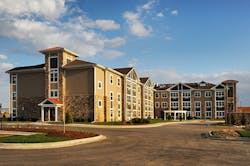 Residences of Crystal Lake exterior facade Residences of Crystal Lake exterior facade