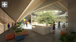 The Plus interior with guests The Plus interior with guests