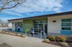 Kennedy Middle School Family Center exterior Kennedy Middle School Family Center exterior