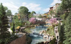 Highland Bridge Water Feature South Small Highland Bridge Water Feature South Small