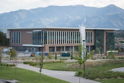 William J. Hybl Sports Medicine and Performance Center entrance and front of building William J. Hybl Sports Medicine and Performance Center entrance and front of building
