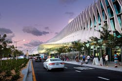 Miami Beach CC at dusk Miami Beach CC at dusk