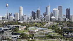 AGNSW SMP and Sydney Skyline AGNSW SMP and Sydney Skyline
