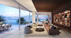 Una Residences lounge Una Residences lounge