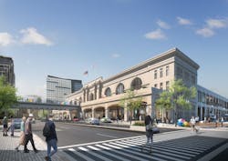 Commonwealth Pier east view Commonwealth Pier east view