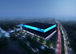 Co-op Live aerial Co-op Live aerial