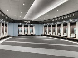 Allianz Field locker room Allianz Field locker room