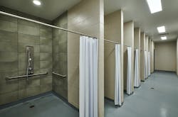 Firehouse Shelter shower room Firehouse Shelter shower room