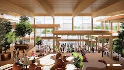 The Village flexible lounge space The Village flexible lounge space