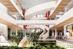 RCINJ Stair view RCINJ Stair view