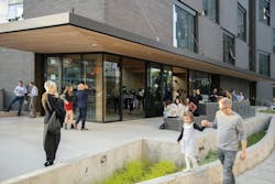 Sideyard ground level Sideyard ground level