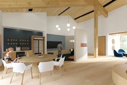 The residential hub inside Ohana Center for Health The residential hub inside Ohana Center for Health