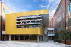 Howard Middle School exterior adddition Howard Middle School exterior adddition