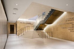 Synagogue lobby space Synagogue lobby space