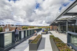 Anonymous Hall roof terrace Anonymous Hall roof terrace