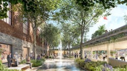 Acciona courtyard Acciona courtyard