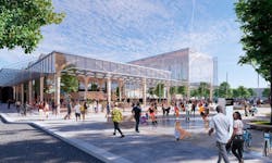 Englewood Connect exterior pavilion Englewood Connect exterior pavilion