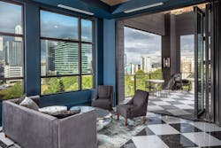 Broadstone Queen City amenity space Broadstone Queen City amenity space