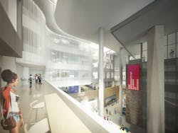 CDRLC interior atrium space CDRLC interior atrium space