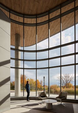 Innovation One double height lobby Innovation One double height lobby