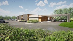 Rendering of a prototype for the Adult Advocacy Center Rendering of a prototype for the Adult Advocacy Center