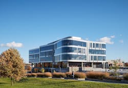 Innovation one exterior during the day Innovation one exterior during the day