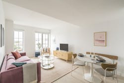 The Lois apartment living room The Lois apartment living room