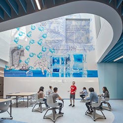 Saugus Middle/High School ice heritage pod Saugus Middle/High School ice heritage pod