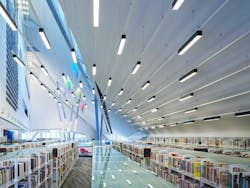 Stanley A. Milner Library stacks Stanley A. Milner Library stacks