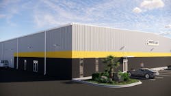Rendering Of White Cap Construction's Facility In Fort Myers, Fla Rendering Of White Cap Construction's Facility In Fort Myers, Fla