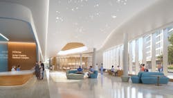 UCI Medical Center lobby UCI Medical Center lobby