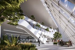 OPPO R&D Headquarters interior circulation space OPPO R&D Headquarters interior circulation space