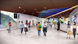 Niagara Falls Visitor Center exhibit space Niagara Falls Visitor Center exhibit space