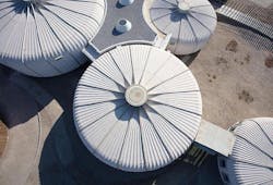 The Khor Kalba Turtle and Wildlife Sanctuary aerial The Khor Kalba Turtle and Wildlife Sanctuary aerial