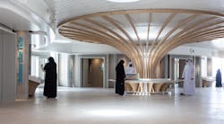 The Khor Kalba Turtle and Wildlife Sanctuary interior visitor space The Khor Kalba Turtle and Wildlife Sanctuary interior visitor space