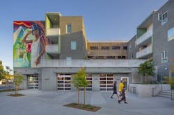 Florence Mills Apartments mural Florence Mills Apartments mural